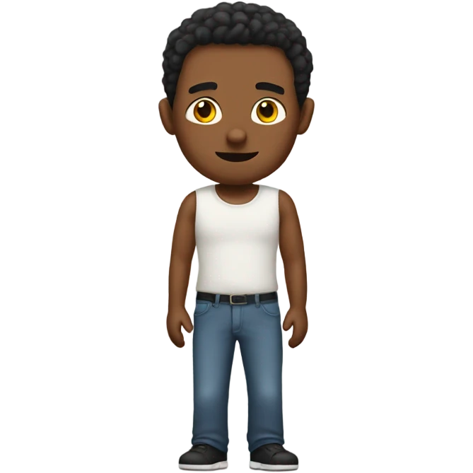 Man with no arms or legs emoji