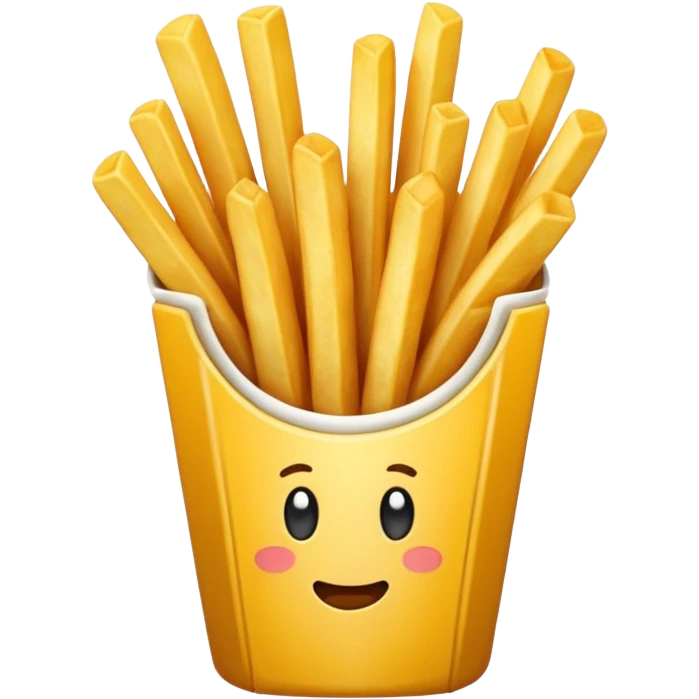 French fries emoji