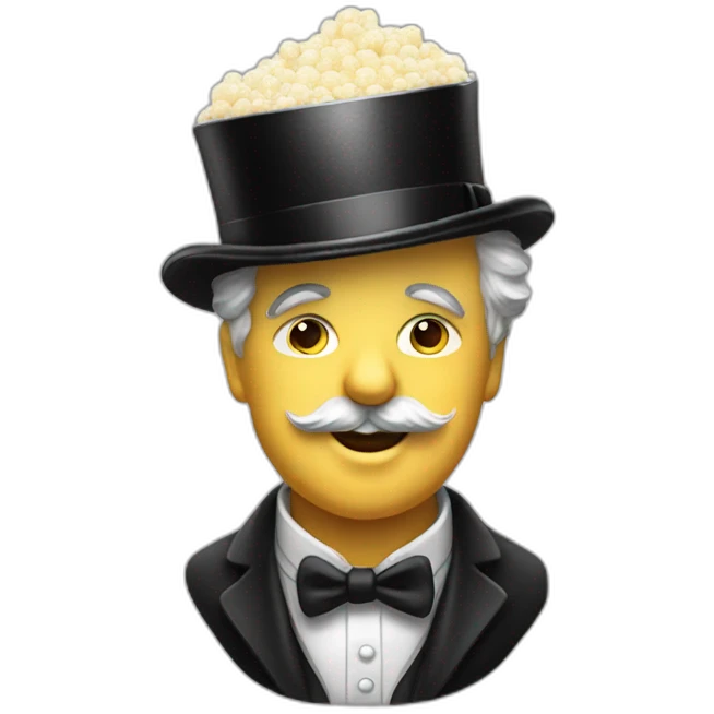 Charlie chaplin drink beer emoji