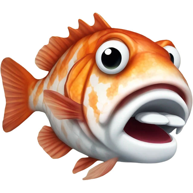 rockfish taking pills emoji