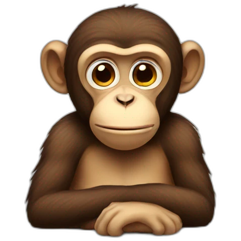 sad monkey emoji