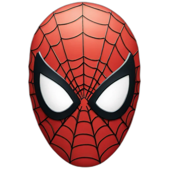 spiderman classic mask emoji