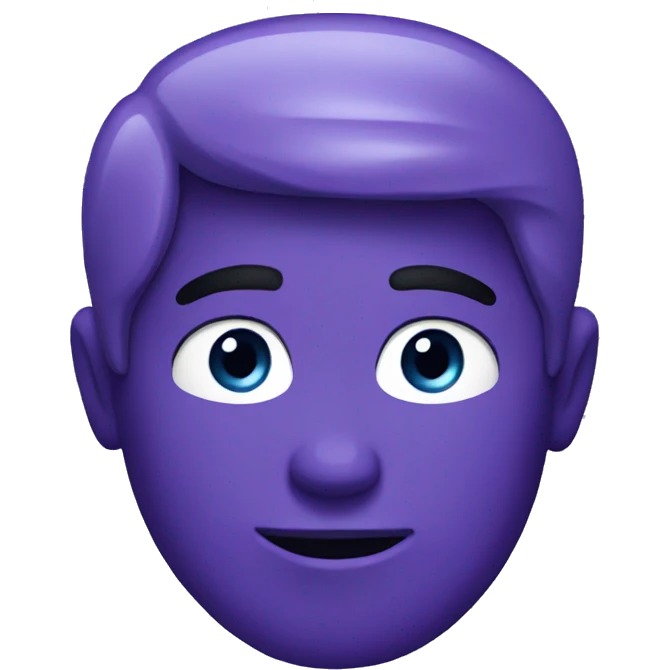 purple guy emoji