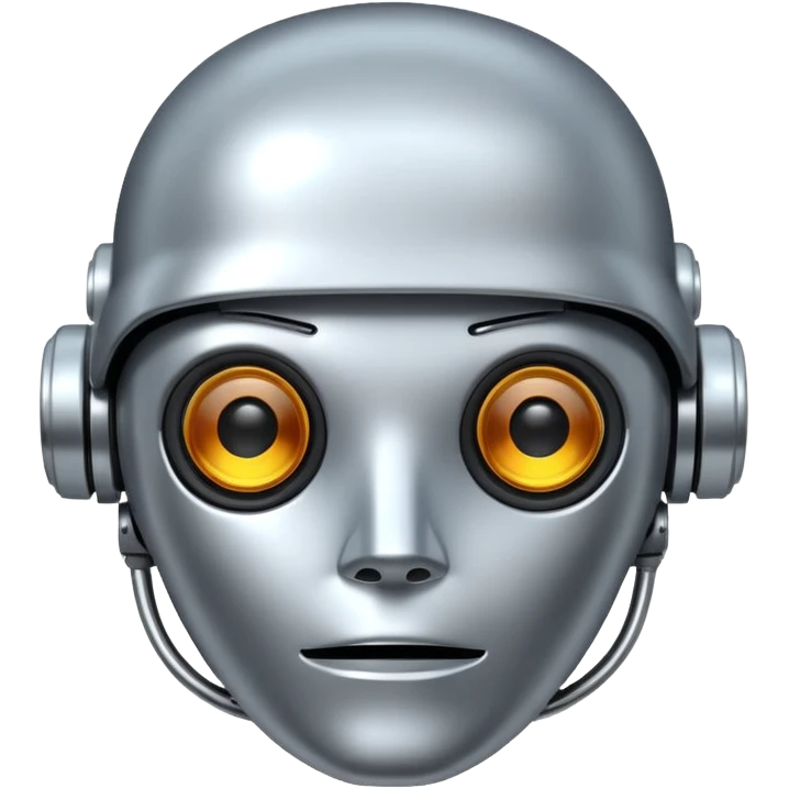 ai robo head emoji