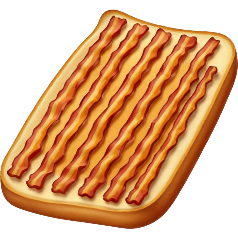 Happy streaky bacon emoji