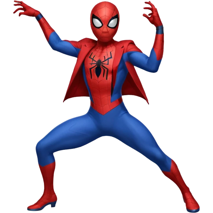 do a spider man dancing emoji