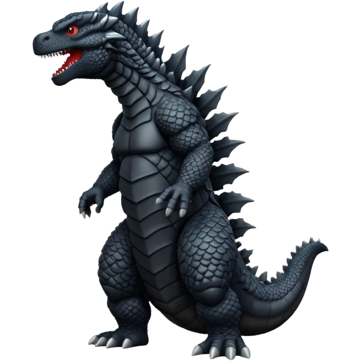 Black Godzilla  emoji
