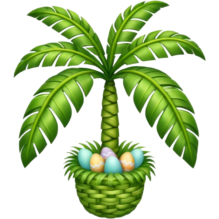 Easter palm decoration emoji