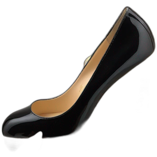Platform wedges black louboutin emoji