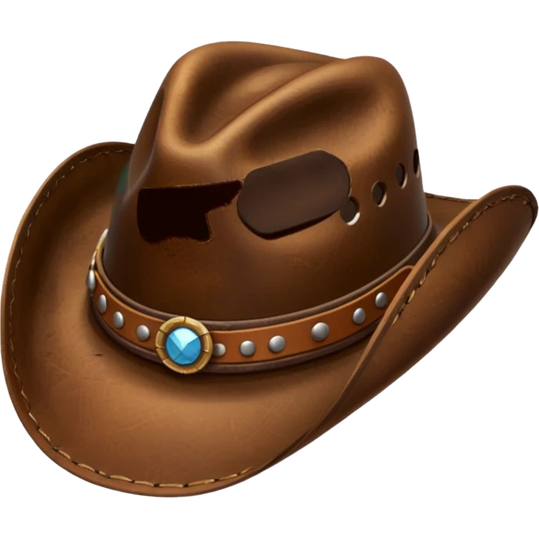 Cowboy hat  emoji style just the hat emoji