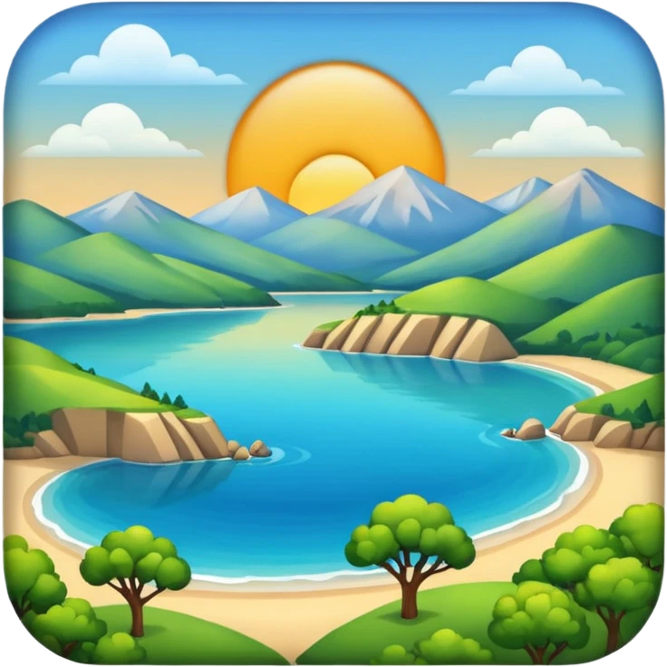 beautiful view emoji