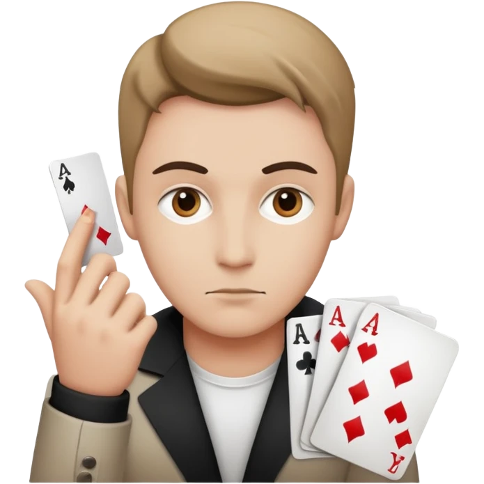 Poker face  emoji