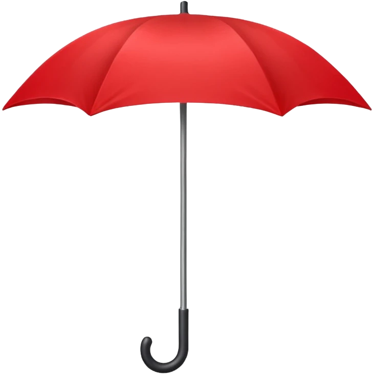 Red umbrella emoji