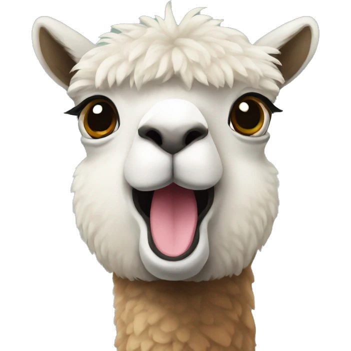Alpaca komodo emoji