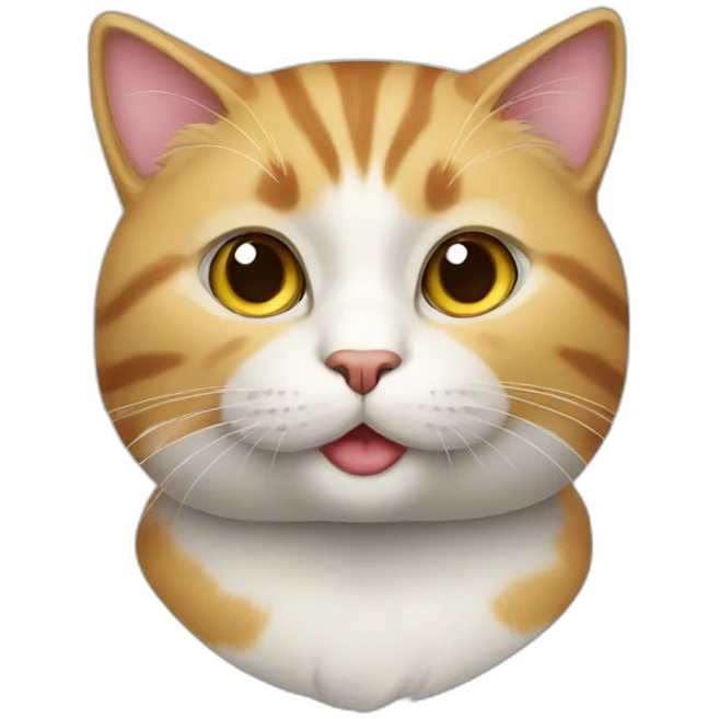 smart cat emoji