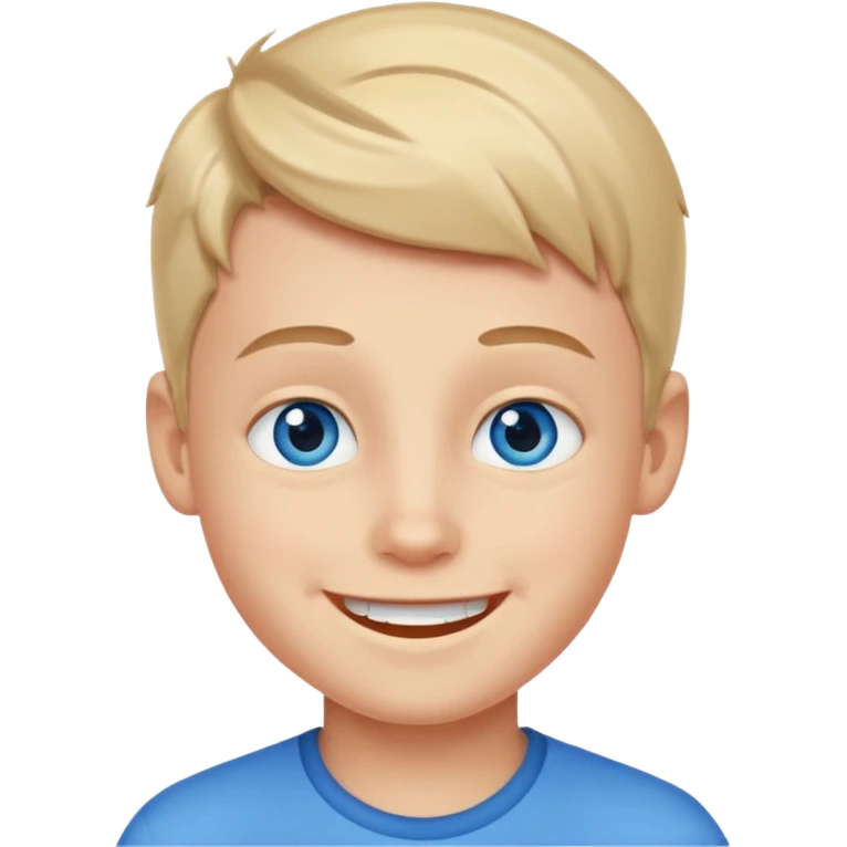 blue Boy happy emoji