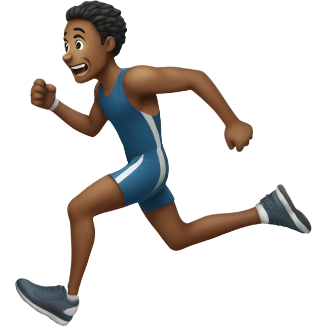 Running fast  emoji