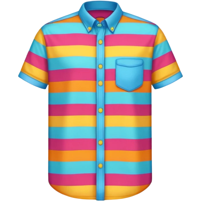 colourful shirt emoji