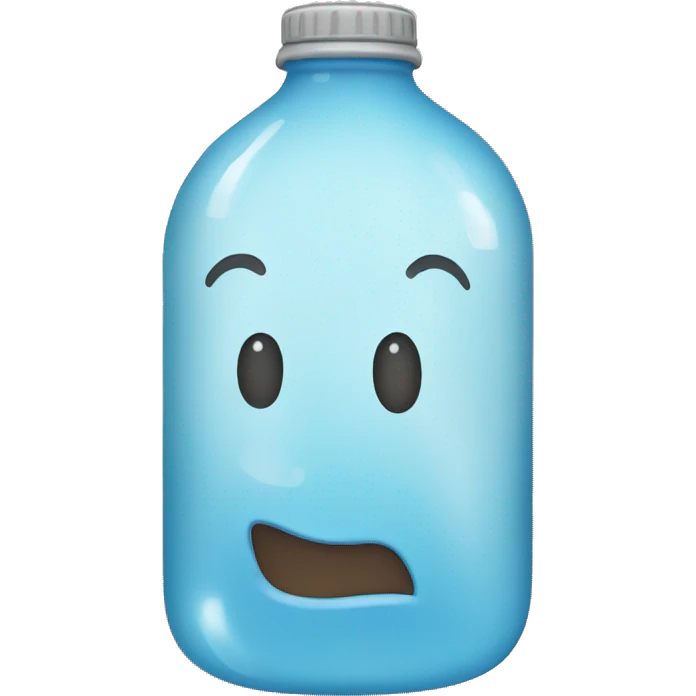 Botella de agua emoji