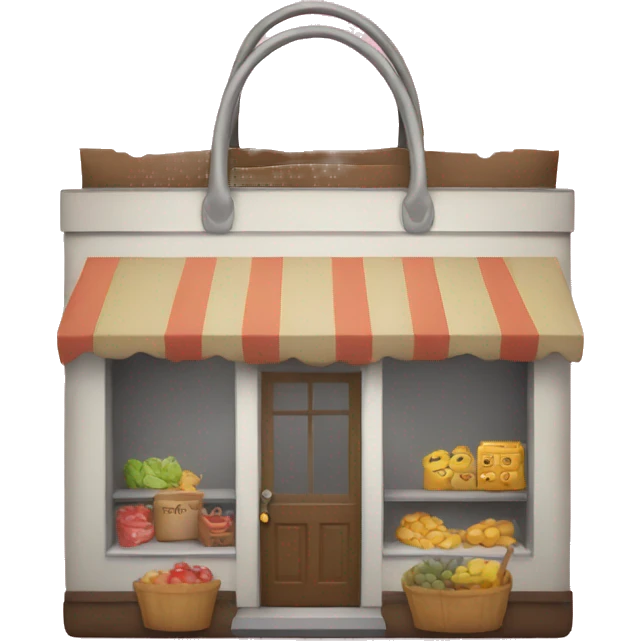 shop bag emoji