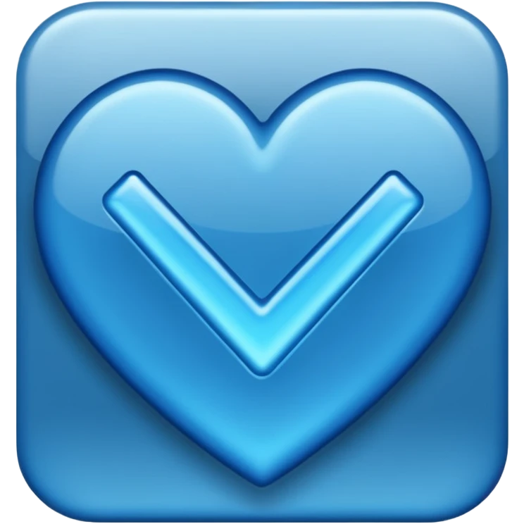 A blue tick used in instagram emoji