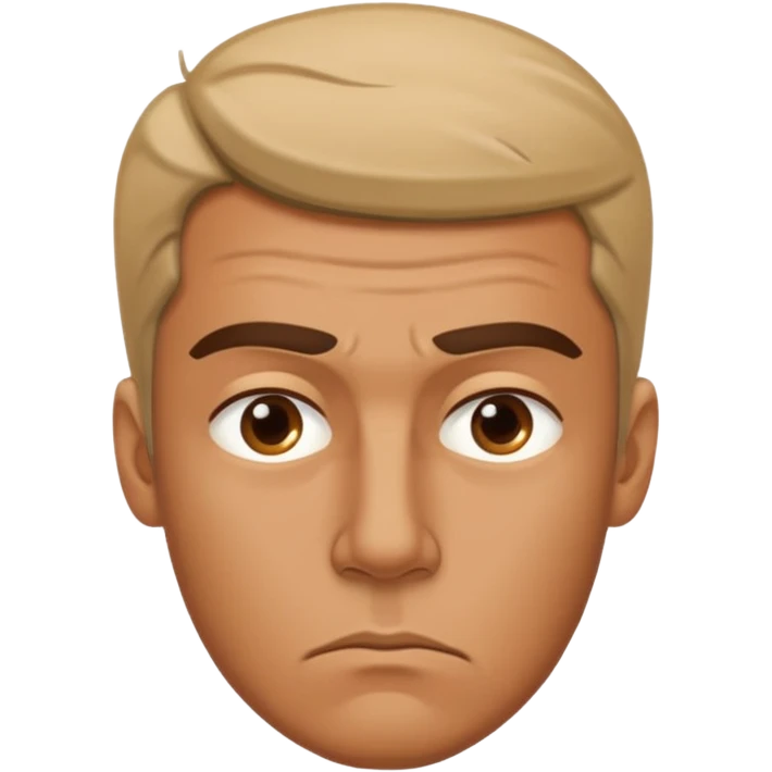  A MAN THINKING emoji