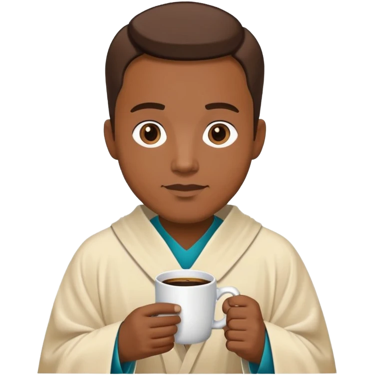 Coffee pastor guy emoji