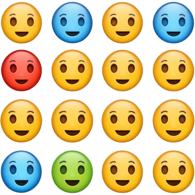 Crea emojis como está imágen  emoji
