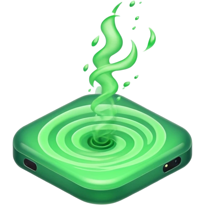 poisonous gas, isometric emoji