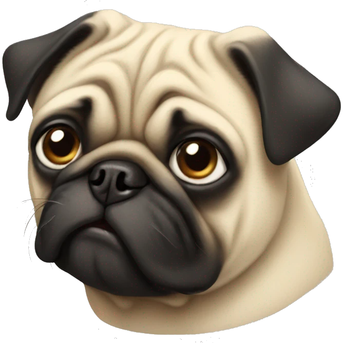 Pug emoji