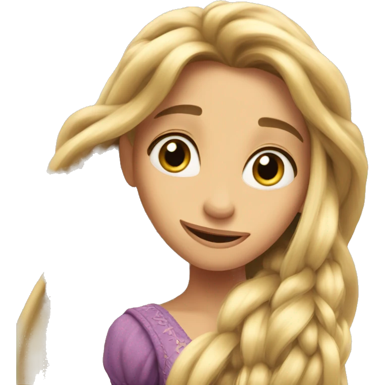 Rapunzel emoji