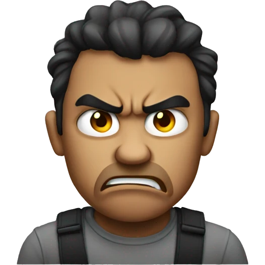 Anger emoji