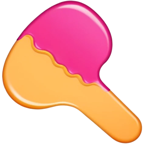 A smear of cosmetic swatch emoji