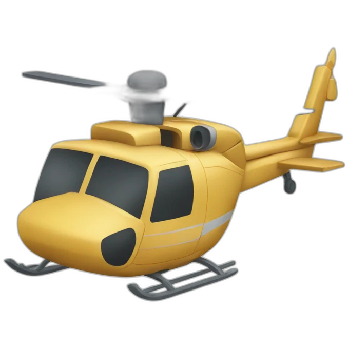 Helico en carton emoji