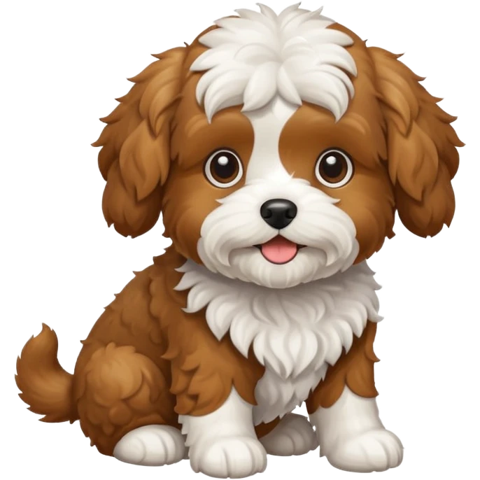 cavapoo dog emoji
