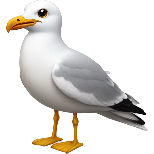 Seagull emoji