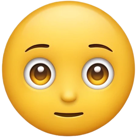 Emoji giving a side look emoji