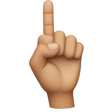 finger emoji