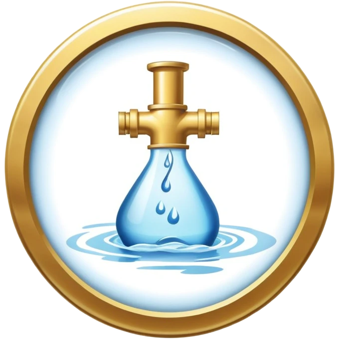 water works monopoly badge  emoji