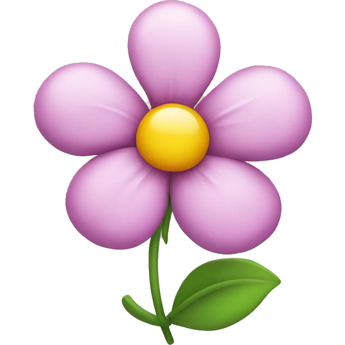 Flower with a bow  emoji