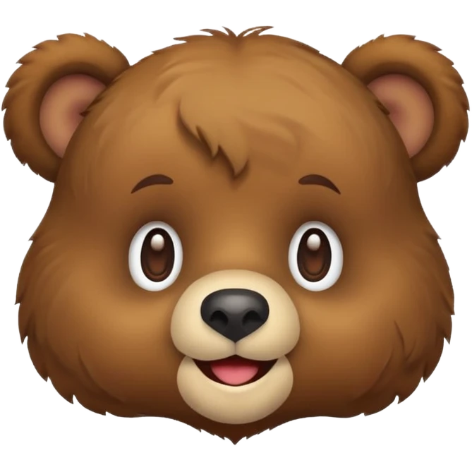 Generate all defaults emojis but with dudu bear face emoji