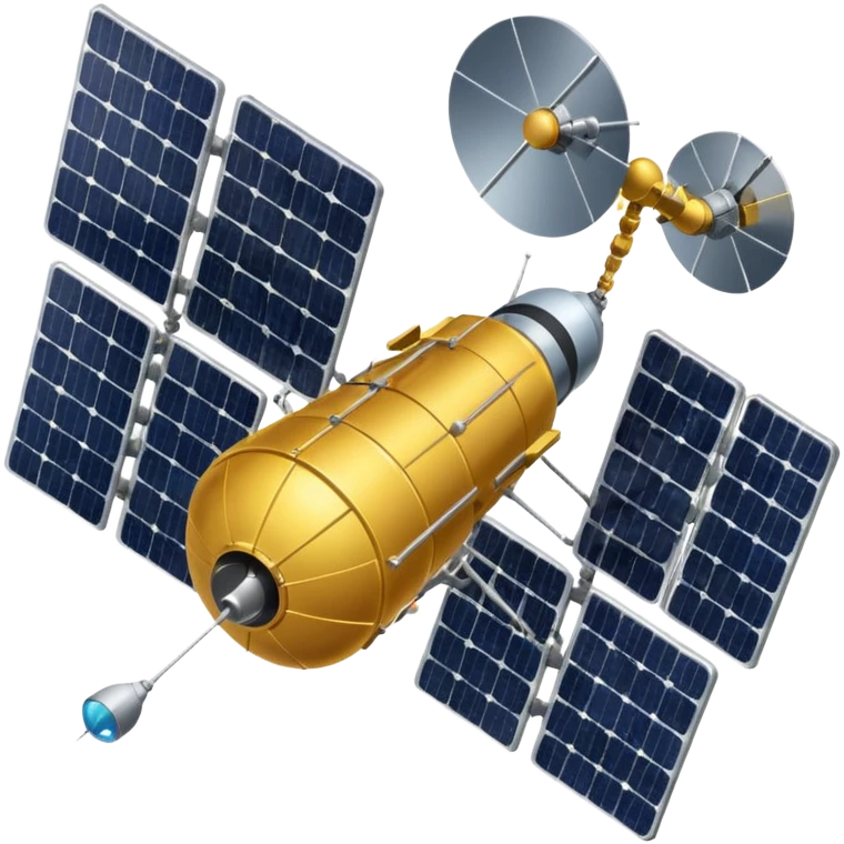 satellite in orbit emoji