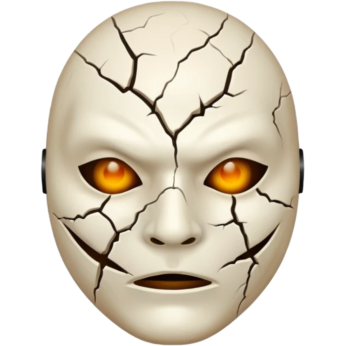 Scary halloween Mask emoji