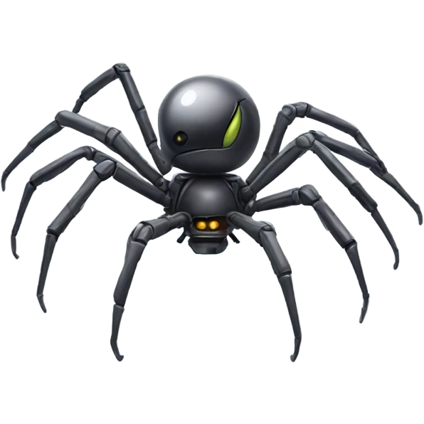 Robot spider emoji