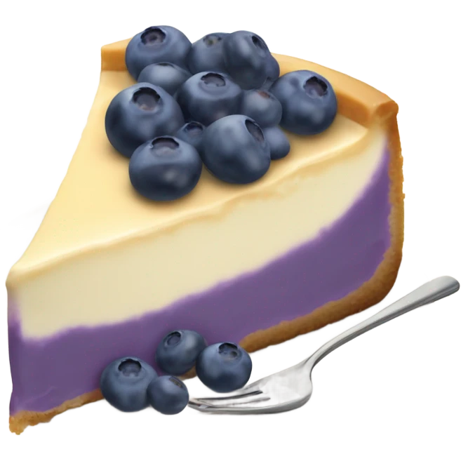 Blueberry Cheesecake  emoji