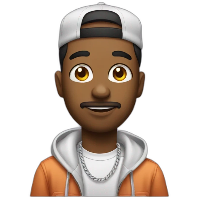 candy in rapper emoji