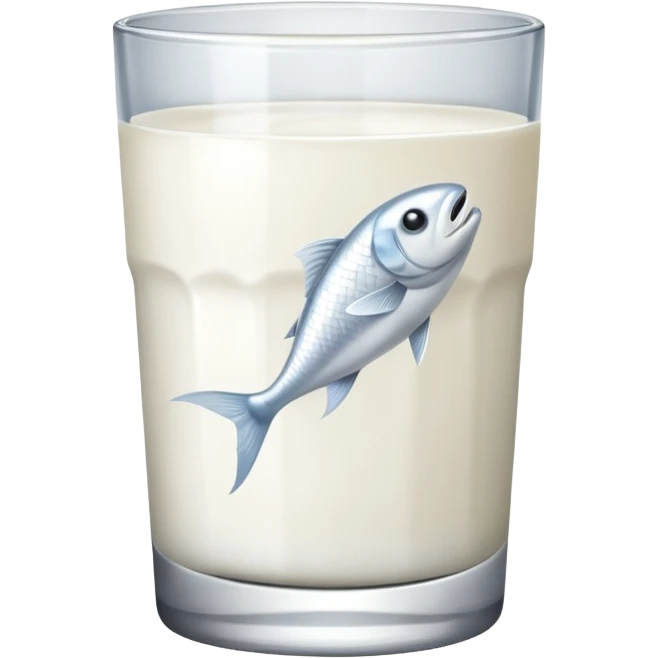 fish and milk emoji