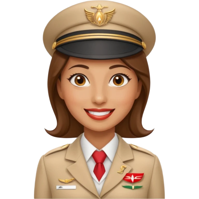 Stewardess Emirates  emoji