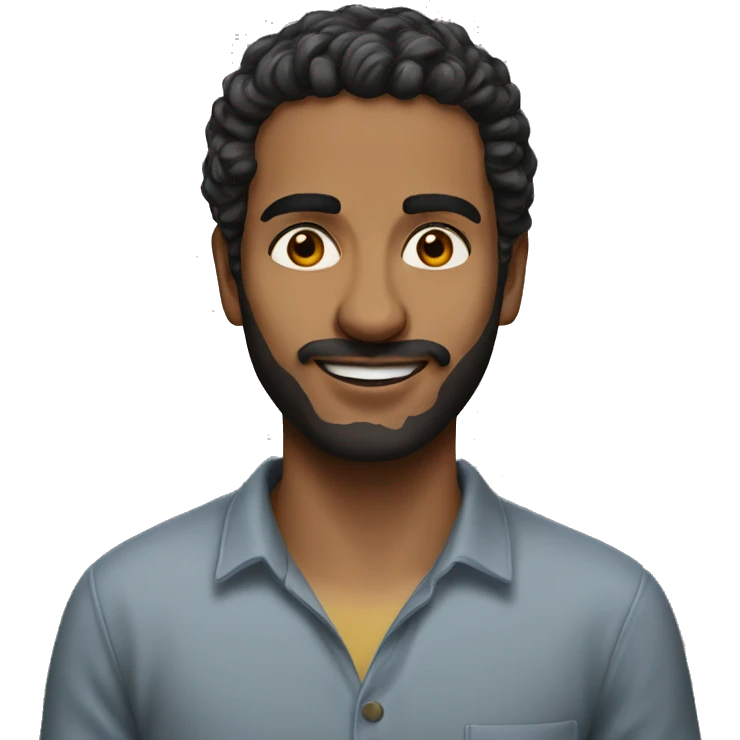 photorealistic Faisal emoji