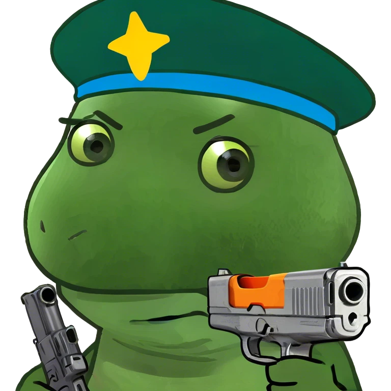 baby human holding a gun  emoji